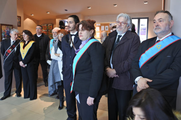 Homenaje a los masones en el Cementerio Civil de Buñol